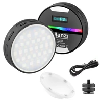 ulanzi r66 rgb led video lights selfie rgb fill light 2500 9000k cri 95 studio light 66 led lamp beads magnet camera light