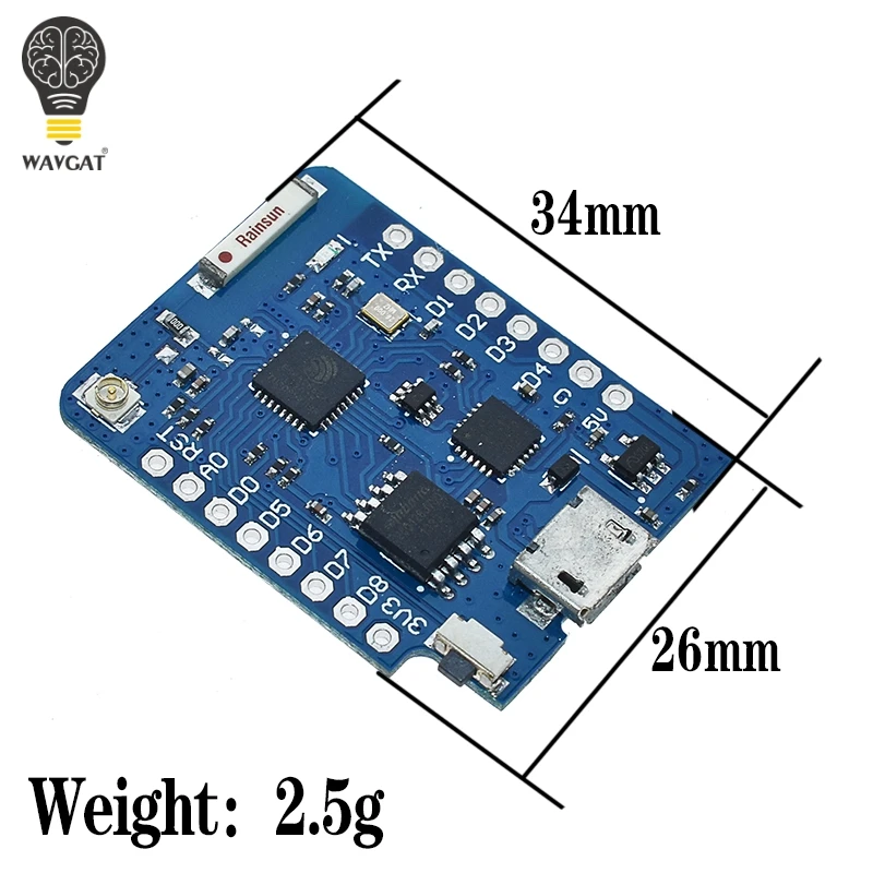 WEMOS D1 Mini Pro 16M байт внешний антенный разъем на основе NodeMCU ESP8266 ESP 8266EX CP2104 WIFI макетная