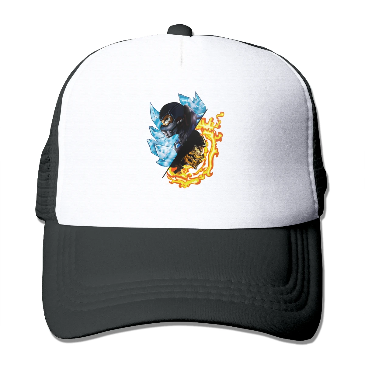 

Бейсболка для борьбы с Mortal Kombat Shinnok, сетчатая шляпа для видеоигр для мужчин, женщин, мужчин, головные уборы в стиле хип-хоп