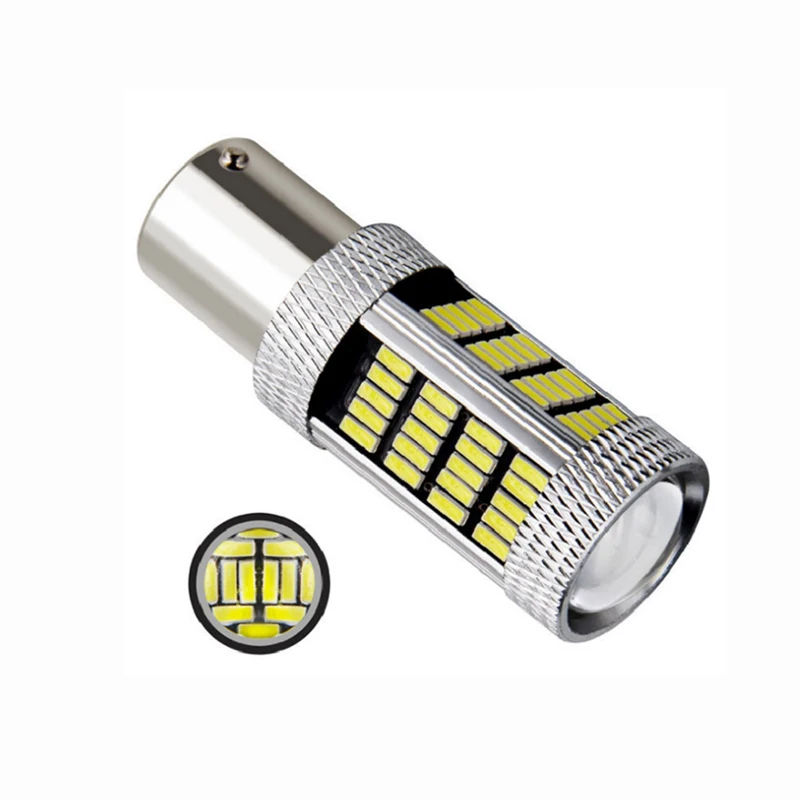 2 шт. BA15S P21W 1156 4014 92smd фсветильник заднего хода s сигнал поворота светодиодная
