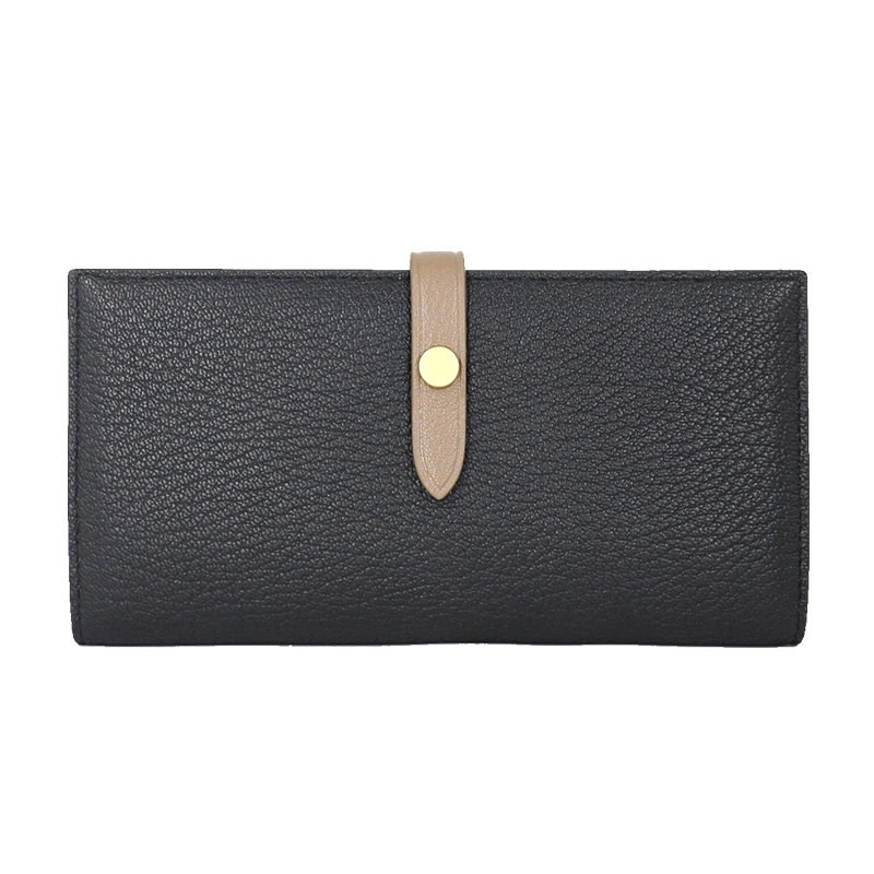 

New Fashion Women Long Wallets Genuine Leather Luxury Ladies Bifold Clutch Purses Sheepskin Casual Female Hasp Phone Bag