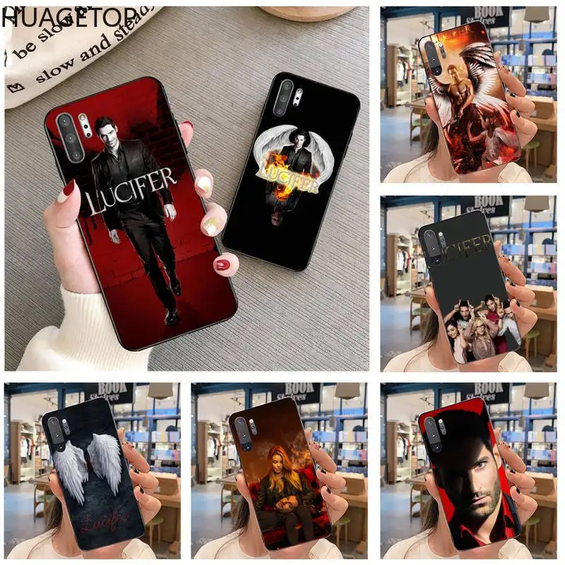 

Degenerate angel Lucifer Phone Case For Samsung Galaxy Note20 ultra 7 8 9 10 Plus lite J7 J8 Plus 2018 Prime