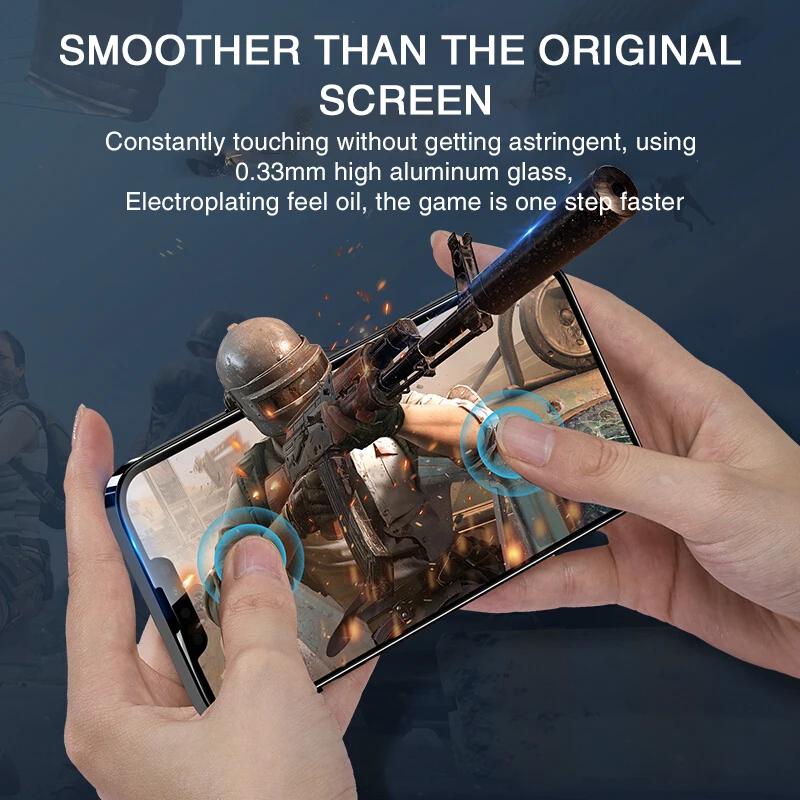 2pcs full cover tempered glass on the for iphone 13 12 11 pro max screen protector on iphone x xr xs max 7 8 6 6s plus se glass free global shipping