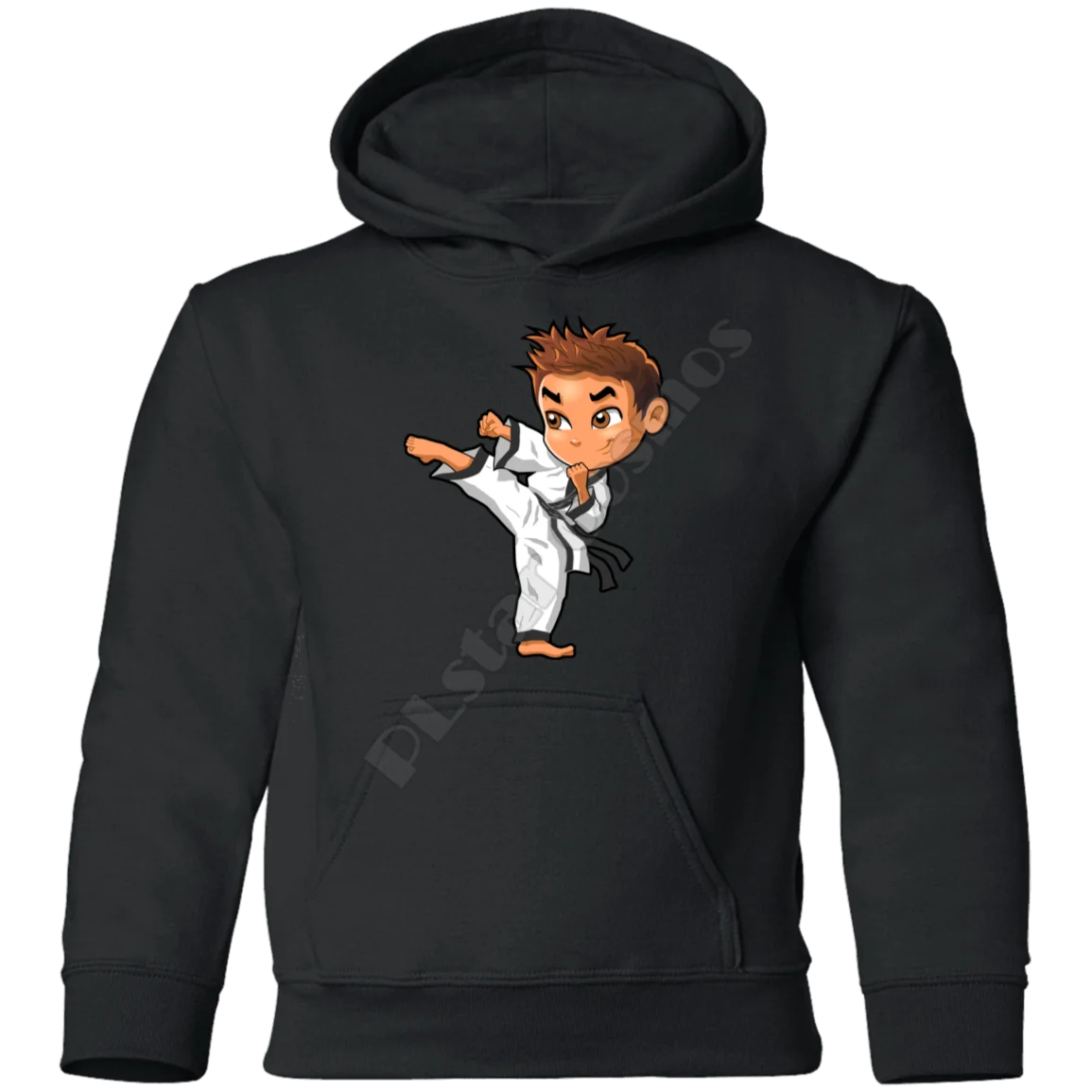 

Karate Cartoon Kids Hoodies 3D Printed Kids Sweatshirt Child Long Sleeve Boy For Girl Red Pullover Drop Shipping