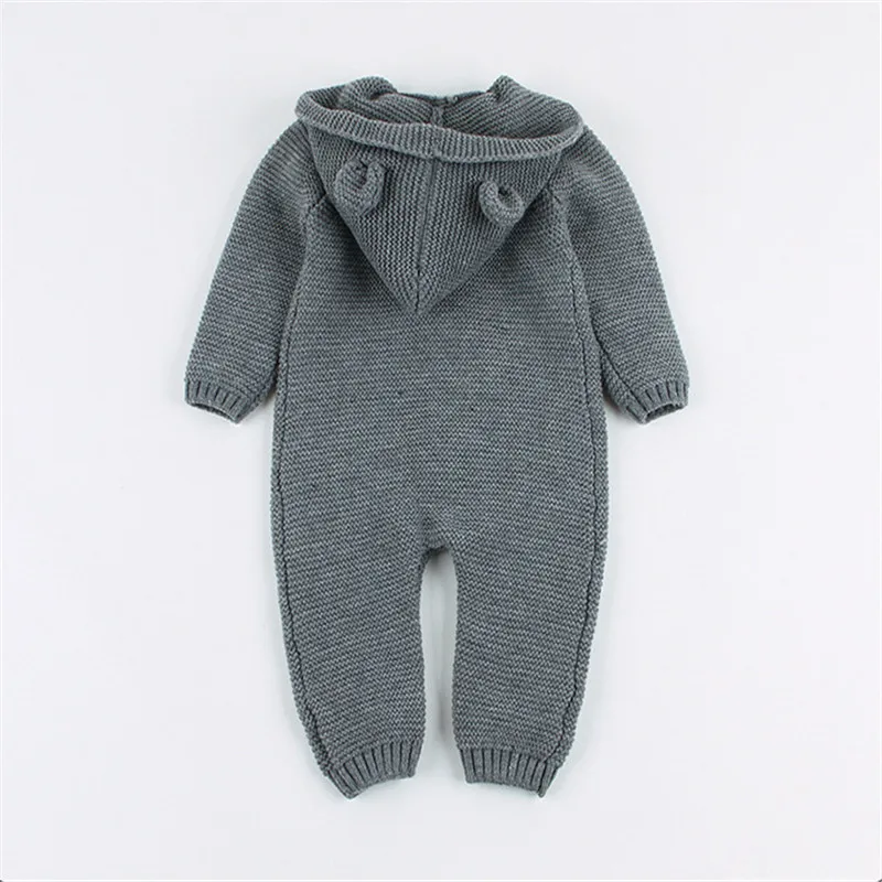 Детский комбинезон с объемным рисунком медведя из мультфильма Трикотажные