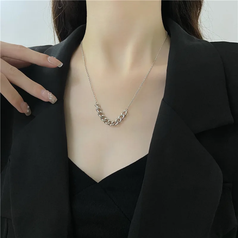 

High New Punk Metal Adjustable Necklace Chain Goth Jewelry