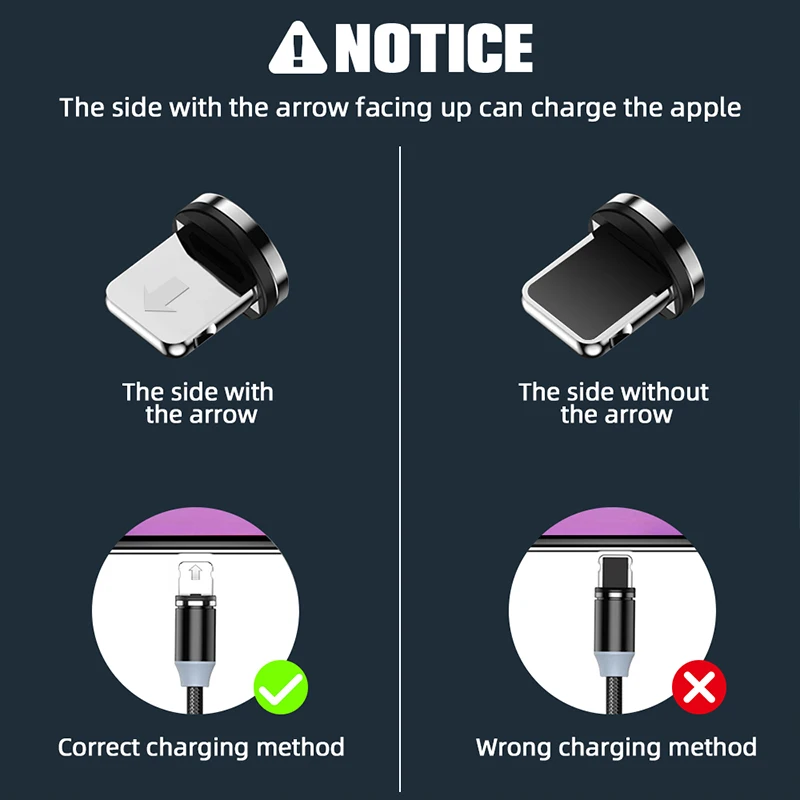 

Magnetic Cable Flowing Light LED Micro USB Cable Charging cable For Samsung Type-c Huawei Xiaomi iPhone Magnetic Charger Cable