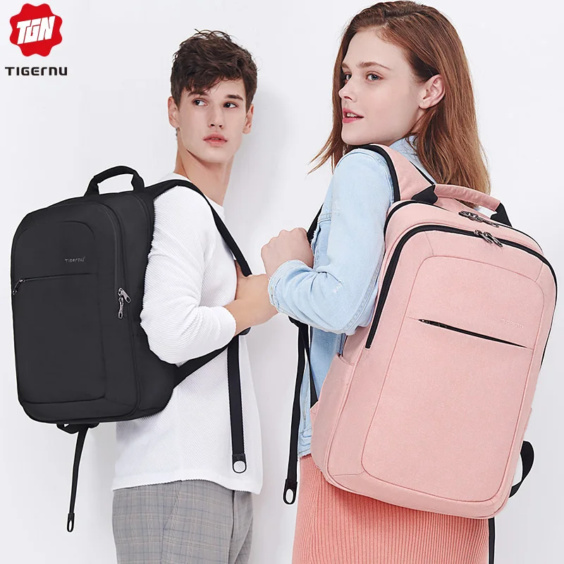 Tigernu противообрастающие Легкий Колледж Рюкзак для ноутбука водостойкий подходит