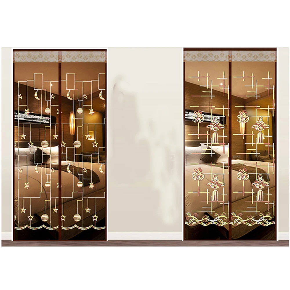 Москитная сетка на магните для защиты от насекомых автоматическое закрытие