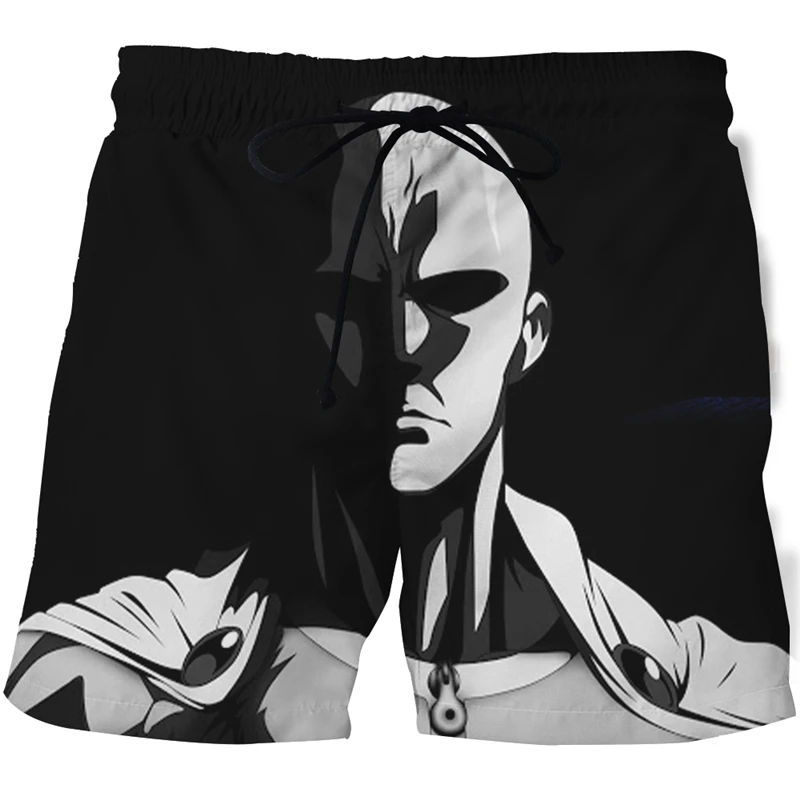 

Golden Fist Printed 3D surf Shorts Men women Swimsuit Anime Shorts Summer breathable Beach shorts Men's Cartoon Board Sport Pant