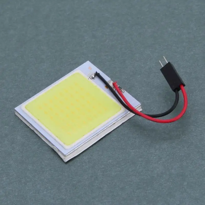 12 В автомобильная светодиодная панель COB 48 SMD Автомобильная внутренняя лампа для