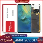 Оригинальный сенсорный ЖК-экран 6,53 дюйма с рамкой для Huawei Mate 20, Mate 20, HMA-l29, HMA-l09, запчасти для ремонта