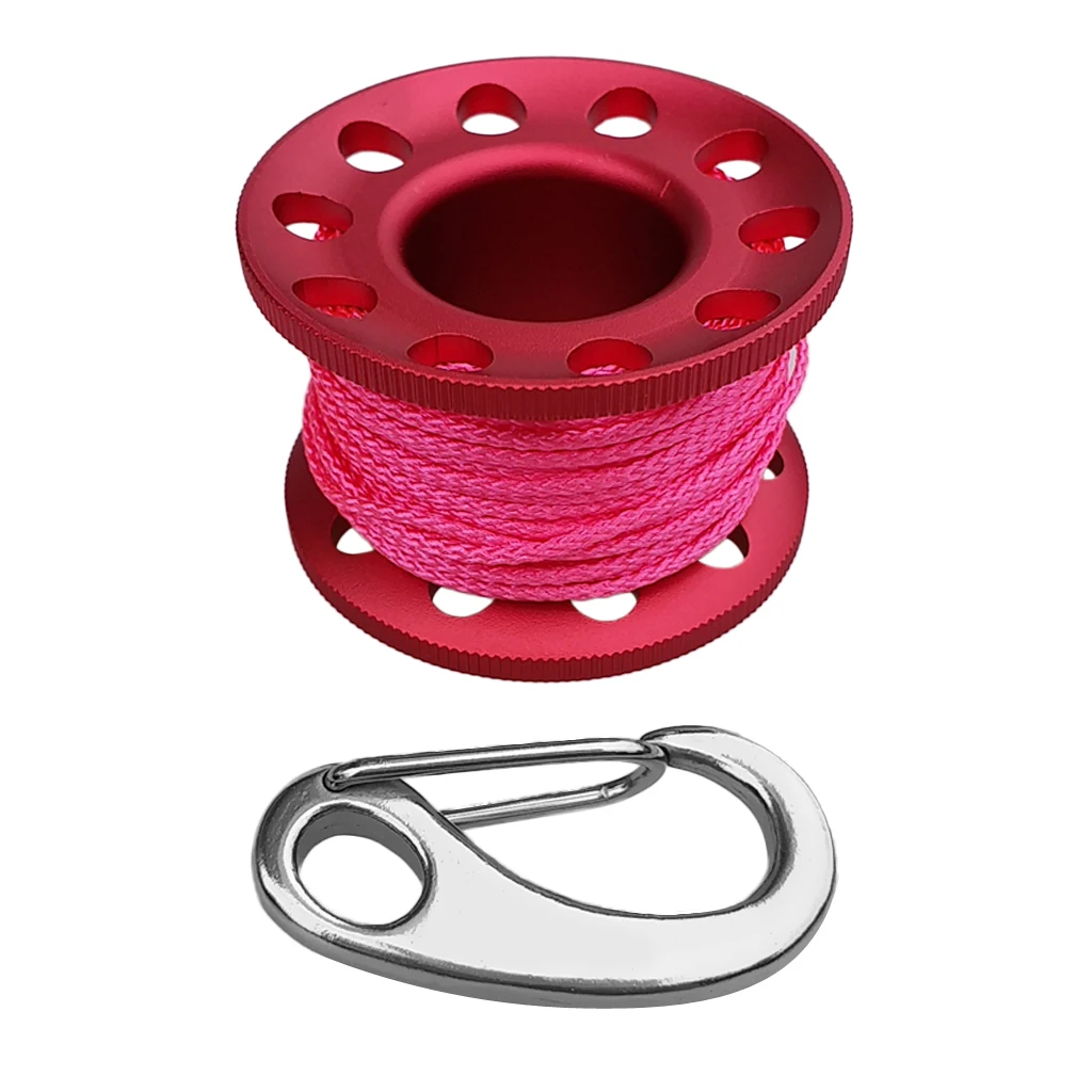 Катушка для подводного плавания с катушкой линией и яйцом Quick Link black | Спорт