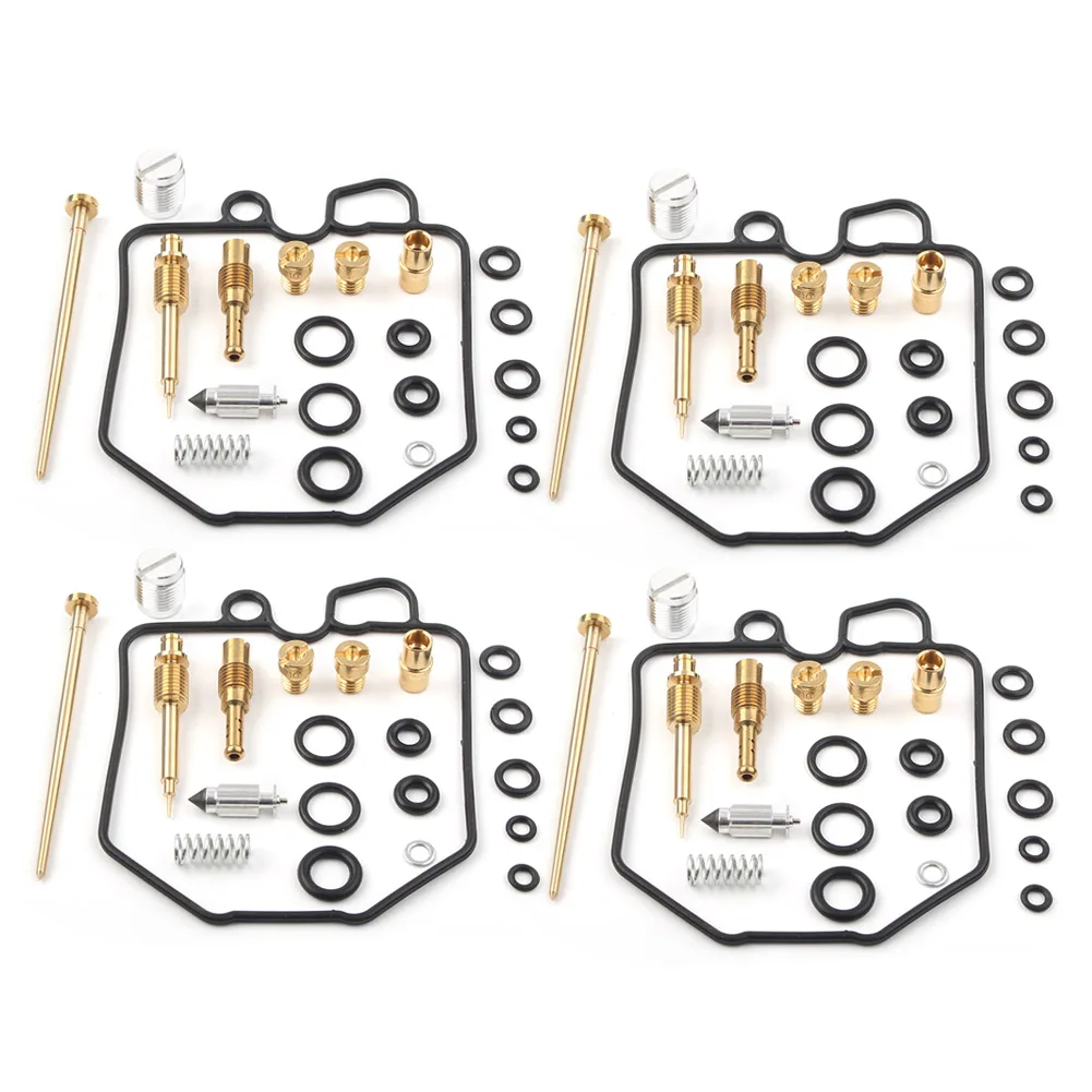 

4Sets Motorcycle CARBURETOR CARB REPAIR REBUILD KITS fit for Honda 1979-1982 CB750K CB 750K