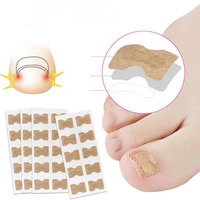 10pcsset ingrown toenail correction patch toenail brace pedicure tool double sided tape nail repair