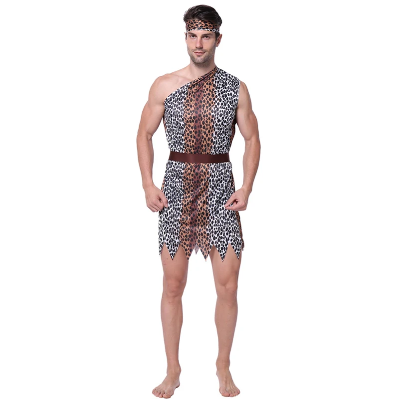 Карнавальные вечерние костюмы Пурим с леопардовым принтом примитивного