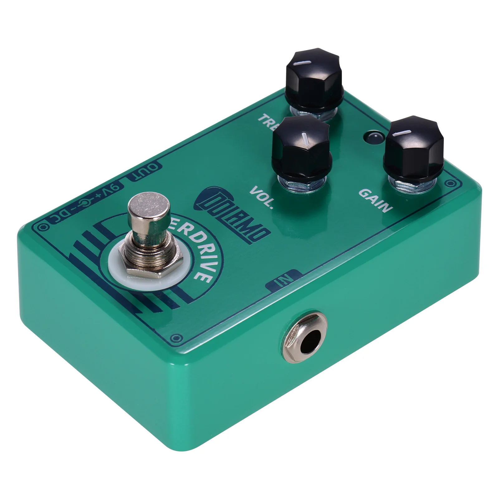 

Dolamo D-12 Overdrive Guitar Effect Pedal with Treble Gain Volume Controls for Electric Guitar
