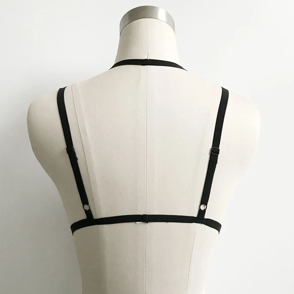 

1PC Sexy Erotic Bandage Bra Women Push Up Lingerie U Bras Backless Underwear Sexy Deep V Belt Bra Ladies Crop Tops Bralette 2021