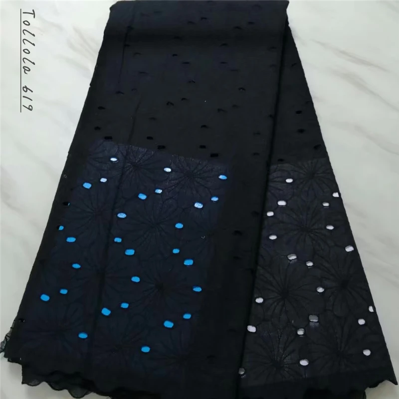 Lilac African Lace Fabric 2019 High Quality Swiss Voile In Switzerland Materials Dresses For Women | Дом и сад