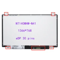 14 0 nt140whm n41 lp140wh8 tpc1 lp140whu tpd1 tpe1 n140bge ea3 led screen lcd matrix laptop hd 1366x768 30pin matte panel
