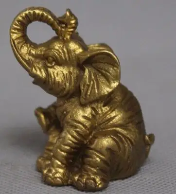 Китайская Бронзовая статуэтка фэн-шуй из латуни 6 см | Дом и сад
