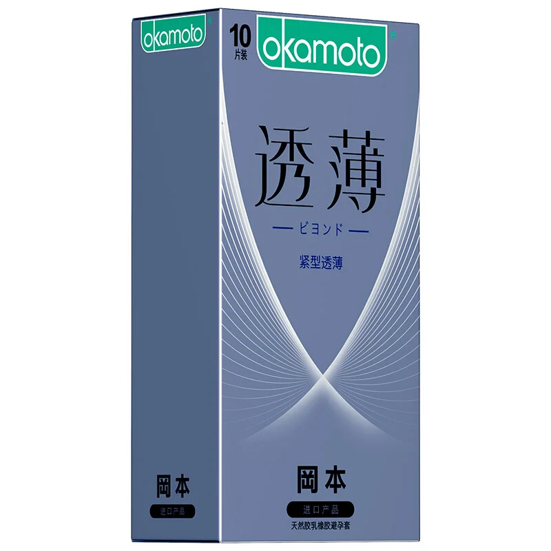 Оригинальный Okamoto супер тонкий пригодный презерватив интимной Товары
