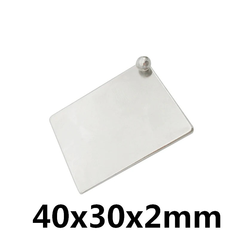 

Магниты Неодимовые, 40x30x2 мм, 2/3/5/20/30/50 шт., 40x30x2 мм, 40x30x2 мм мм,