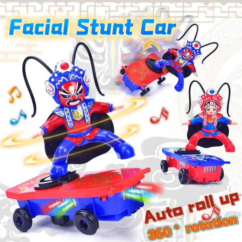 

New Product Sichuan Opera Special Effect Scooter Music Electric Special Effect Car Children Spread Toys