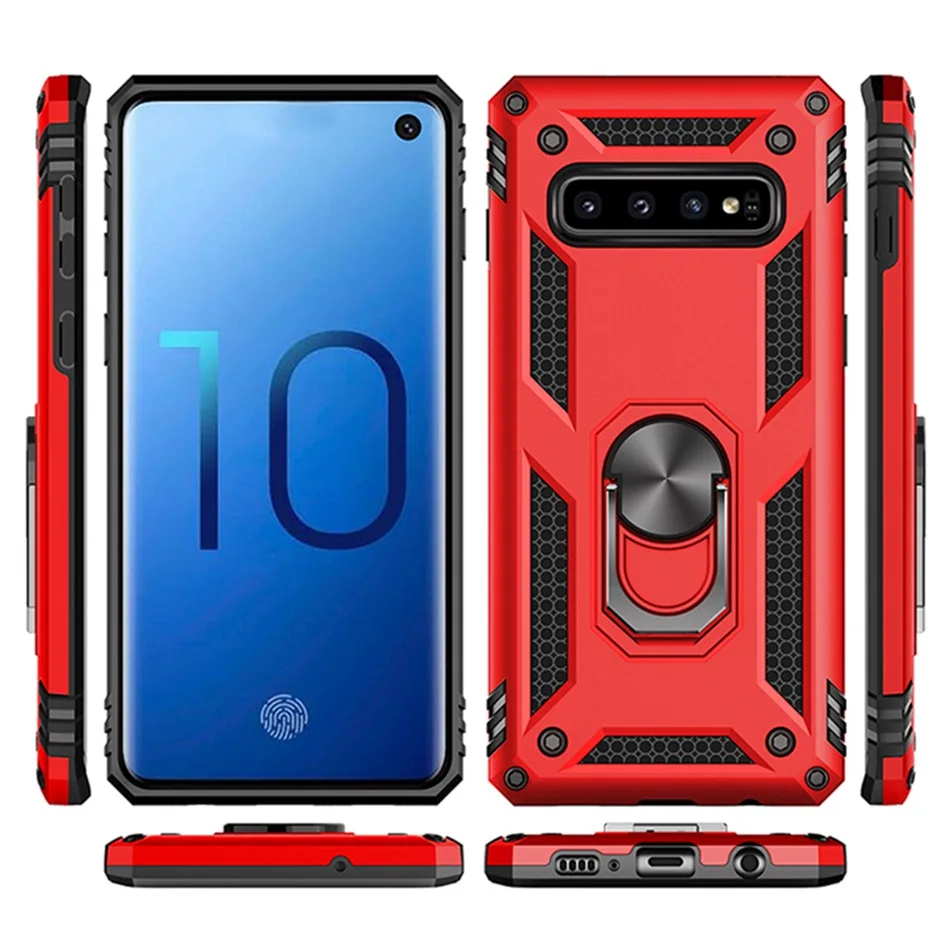 Магнитный чехол для Samsung Galaxy S10E/S10/S9 защитный Note 10 pro/S8/S9 Plus/S10 Lite | Мобильные