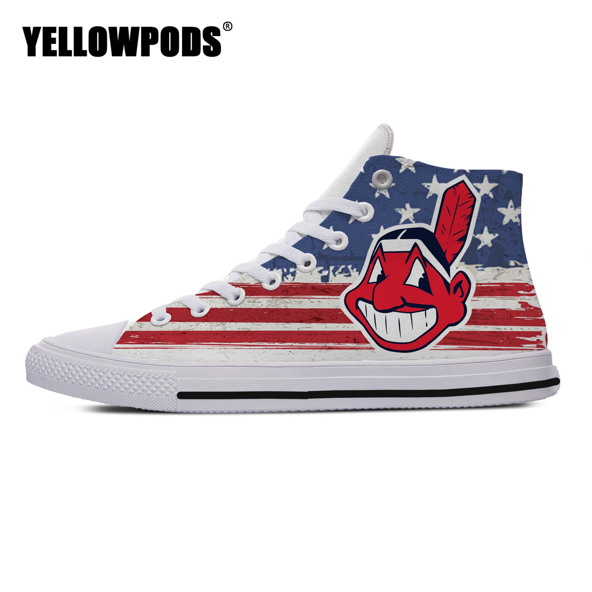 

Mens Sneakers 2020 Pattern Indians Imges For Cleveland Fans Running Shoes Lightweight And Stylish Sport Shoes