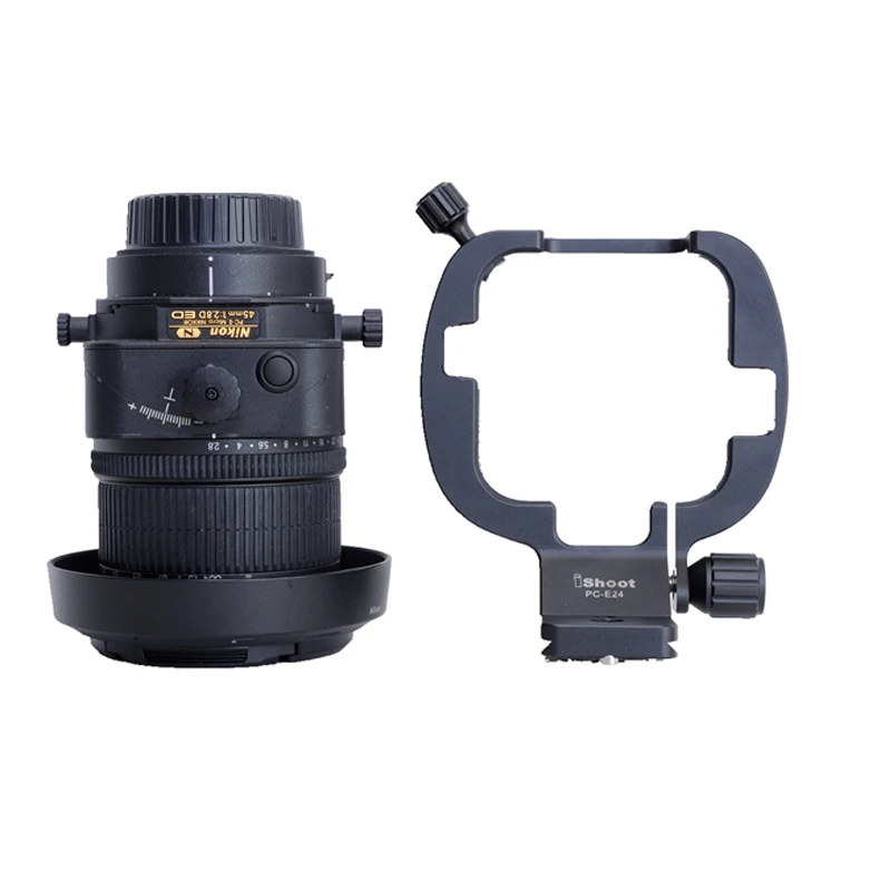 Ошейник для объектива iShoot с функцией наклона и переключения Nikon PC-E 24 мм f/3.5D ED &amp 45