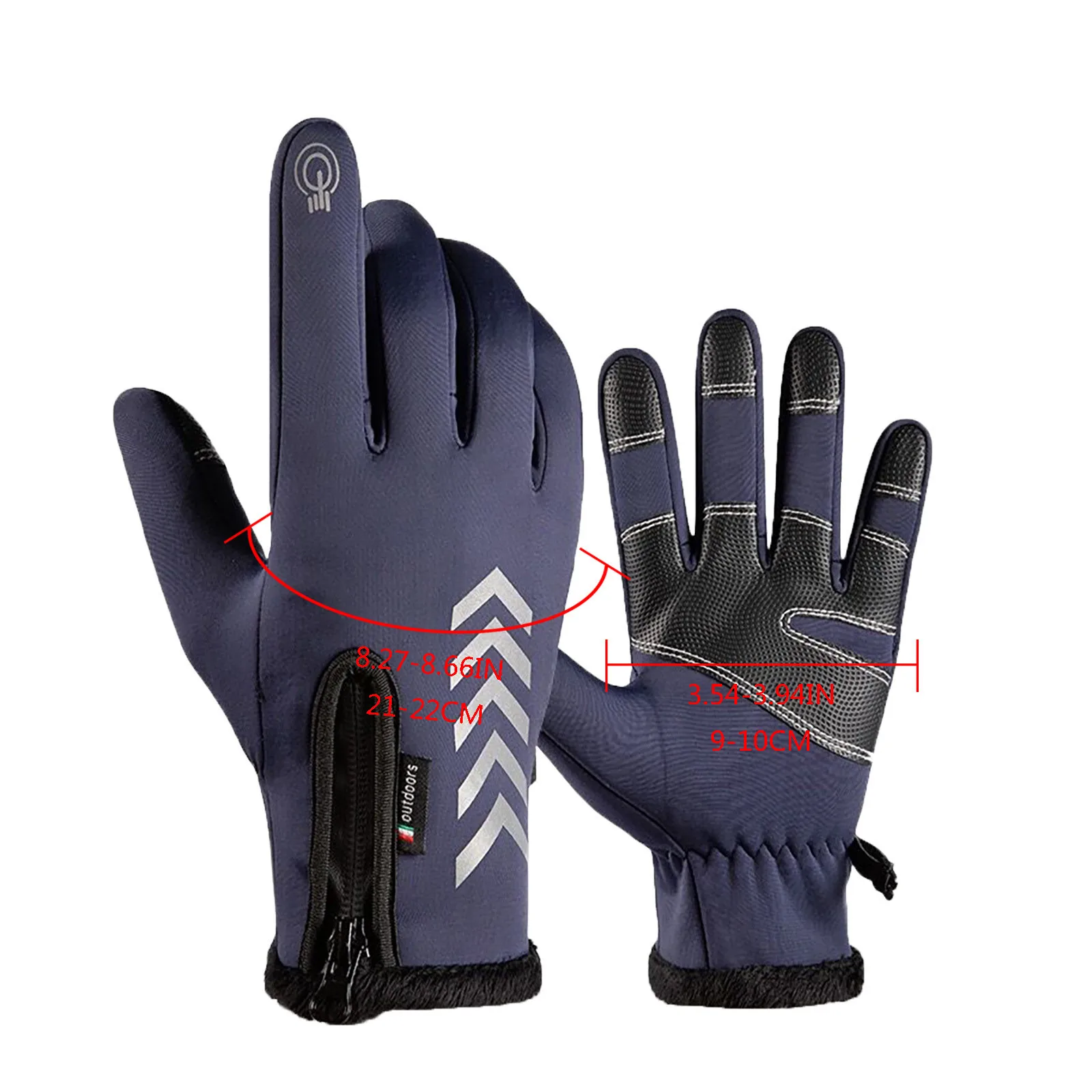 

Unisex Warm Thermal Cotton Gloves Cycling Running Driving Gloves Outdoor Sports Screen Heat-insulating Guantes Invierno Mujer
