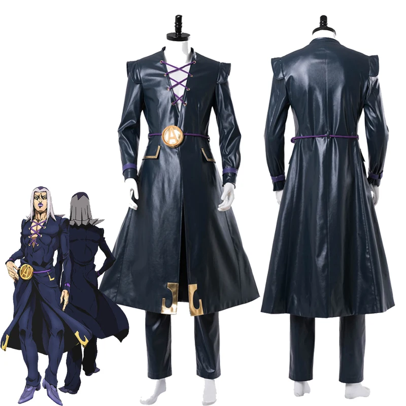 

Униформа Джоджо с необычными приключениями, униформа для взрослых мужчин и женщин, костюм для косплея на Хэллоуин, карнавал