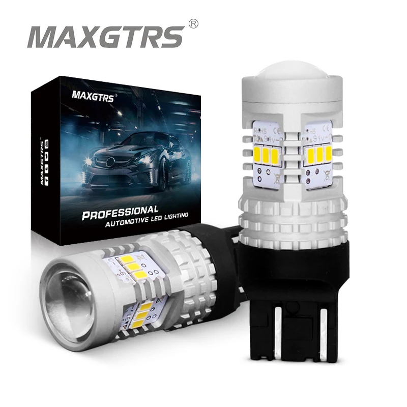 2 шт. Автомобильные светодиодные лампы T20 W21/5W 7443 3020 лм|car light|lamp lamplamp led |