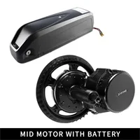 48V 750W Bafang BBS02B середине приводной двигатель комплект для переоборудования электрического велосипеда с замком 12Ah/17.5Ah велосипеда Батарея встроенный samsung сотовый телефон