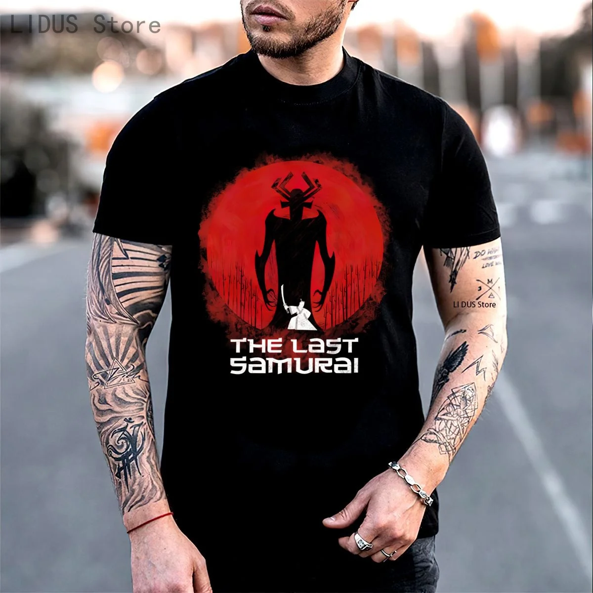 

The Last Samurai T Shirts High Quality Tshirts Cotton Sweatshirt Summer Clothing Short Sleeve T-shirts Brands Unisex Tee Top