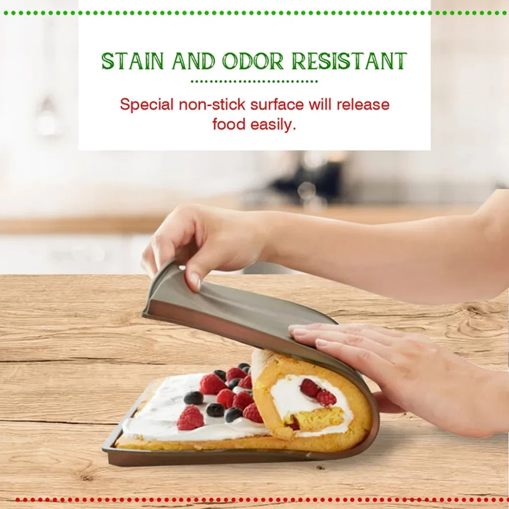 Ролик для торта коврик выпечки гибкие мягкие трафареты рулон силиконовой