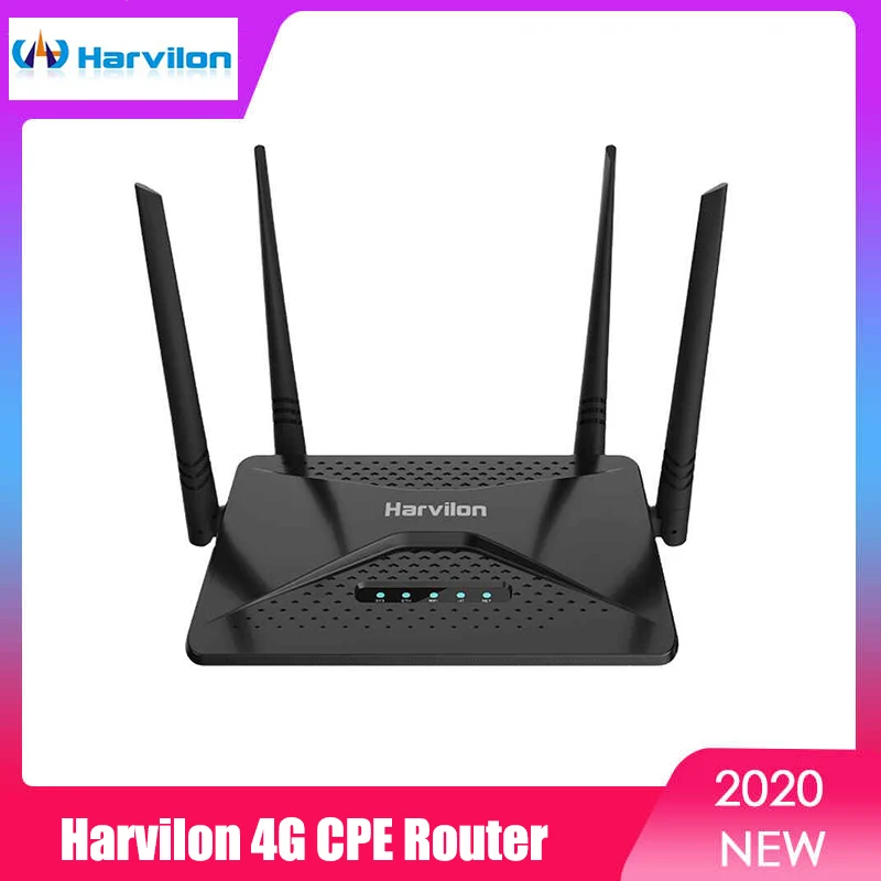 

Unlocked New Harvilon Wireless 4G LTE CPE Router Sim Card Modem Router