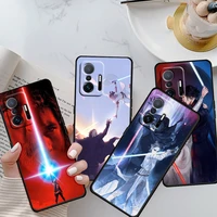 classical star wars for xiaomi mi 11 10 ultra 11t 10t note 10 lite 11i 10i 10s 5g soft black phone case cover shell