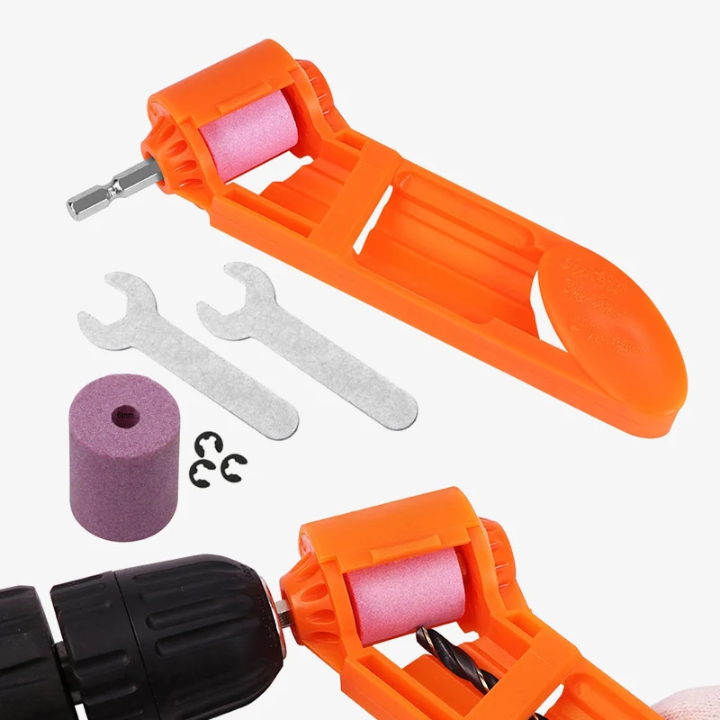 

Drill Bit Corundum Wheels Sharpening Home Travel Tools For Grinder Polishing Kit