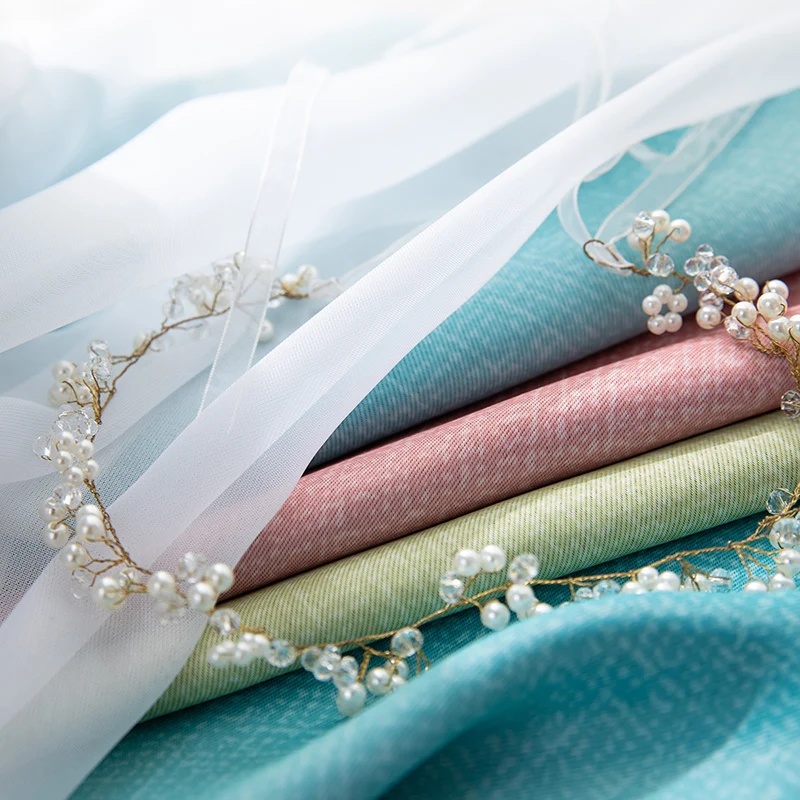 Римская занавеска s для гостиной Тюлевая спальни двухслойная Затемняющая штора