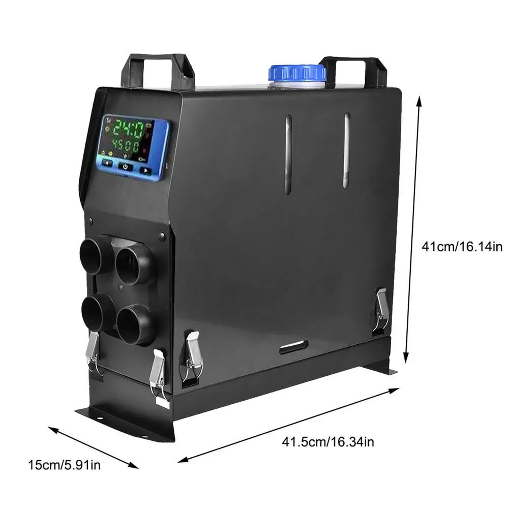 

8KW 12V/24V Parking Fuel Air Heater Kit, Car And Truck Fuel Heater 0.1L-0.48L Fuel Consumption And Low Emission