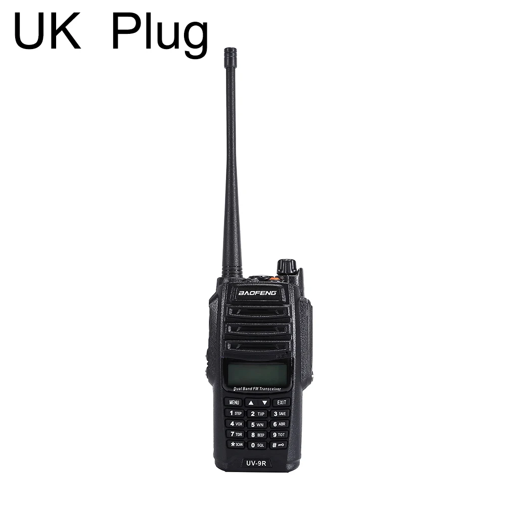 UV-9R IP67 Водонепроницаемый дистанционный двухдиапазонный 136-174 / 400-520MHz fm-радио рация
