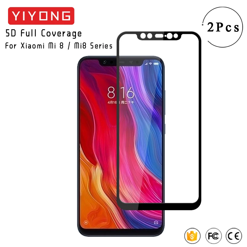 Стекло YIYONG 9D с полным покрытием для Xiaomi Mi 8 SE Lite Pro закаленное стекло Xiomi Mi8 Защита