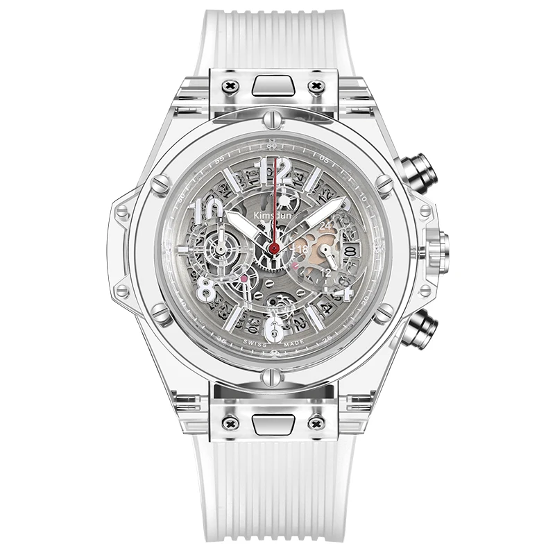 

KIMSDUN brand men's watch luxury quartz watch men's 3ATM fashion wrist watch sports