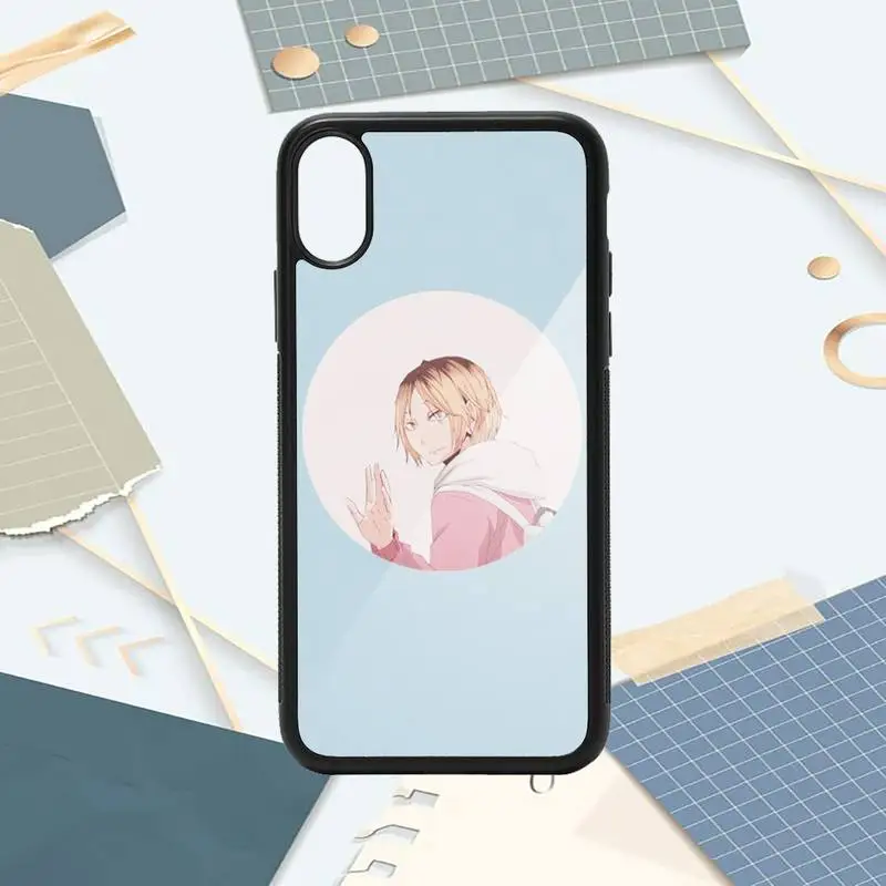 

Kenma Kozume Haikyuu volleyball Phone Case PC for iPhone 11 12 pro XS MAX 8 7 6 6S Plus X 5S SE 2020 XR
