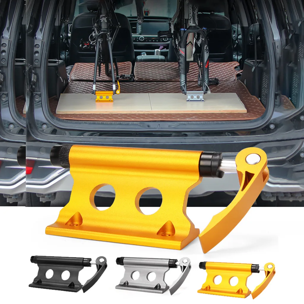 Велосипедная передняя вилка быстросъемный фиксированный зажим багажная стойка