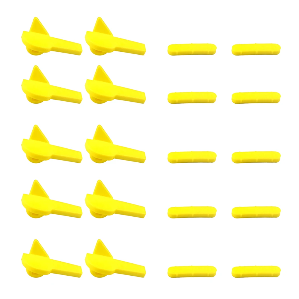 

10 Sets Tire Changer Protector 57mm Car Mount Demount Head Rim Pads Nylon