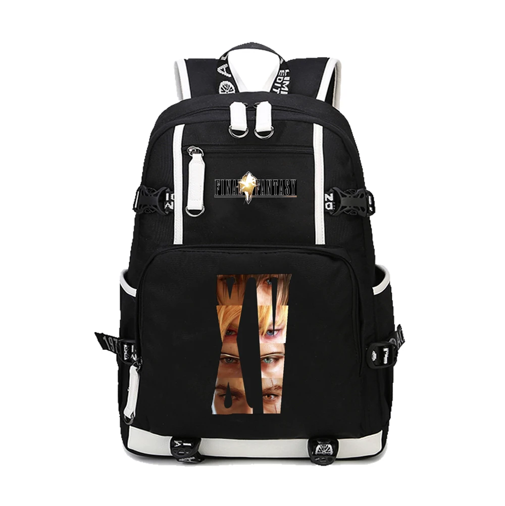 

Game Final Fantasy Fluorescence Backpack Cloud Printing School Bags for Teenage Boys Laptop Notebook Backpack canvas Rucksacks