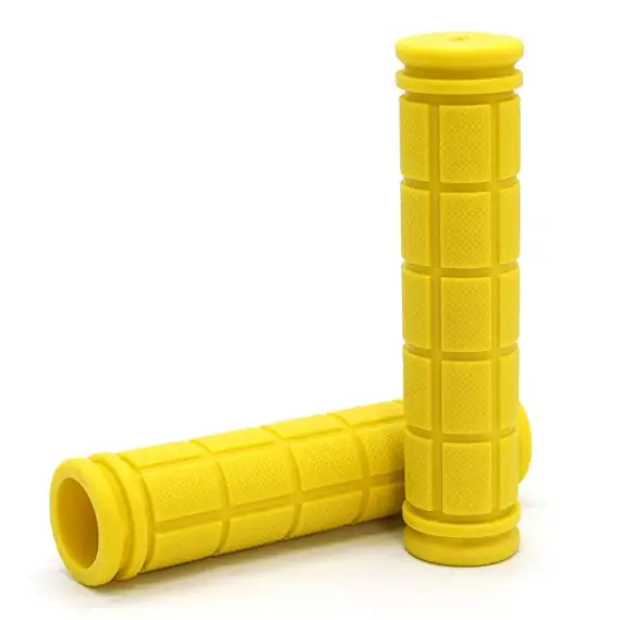 yellow 1 Pair Coolrunner велосипедные ручки, Упоры для рук на руль велосипеда для детей девочек мальчиков, Нескользящие резиновые грибные грибы для скутеров прогулочных велосипедов Seadoo Tr - Цвет: yellow 1 Pair